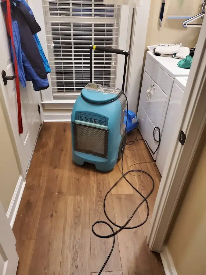 Commercial dehumidifier deployed for Crawl Space Restoration in Gaines